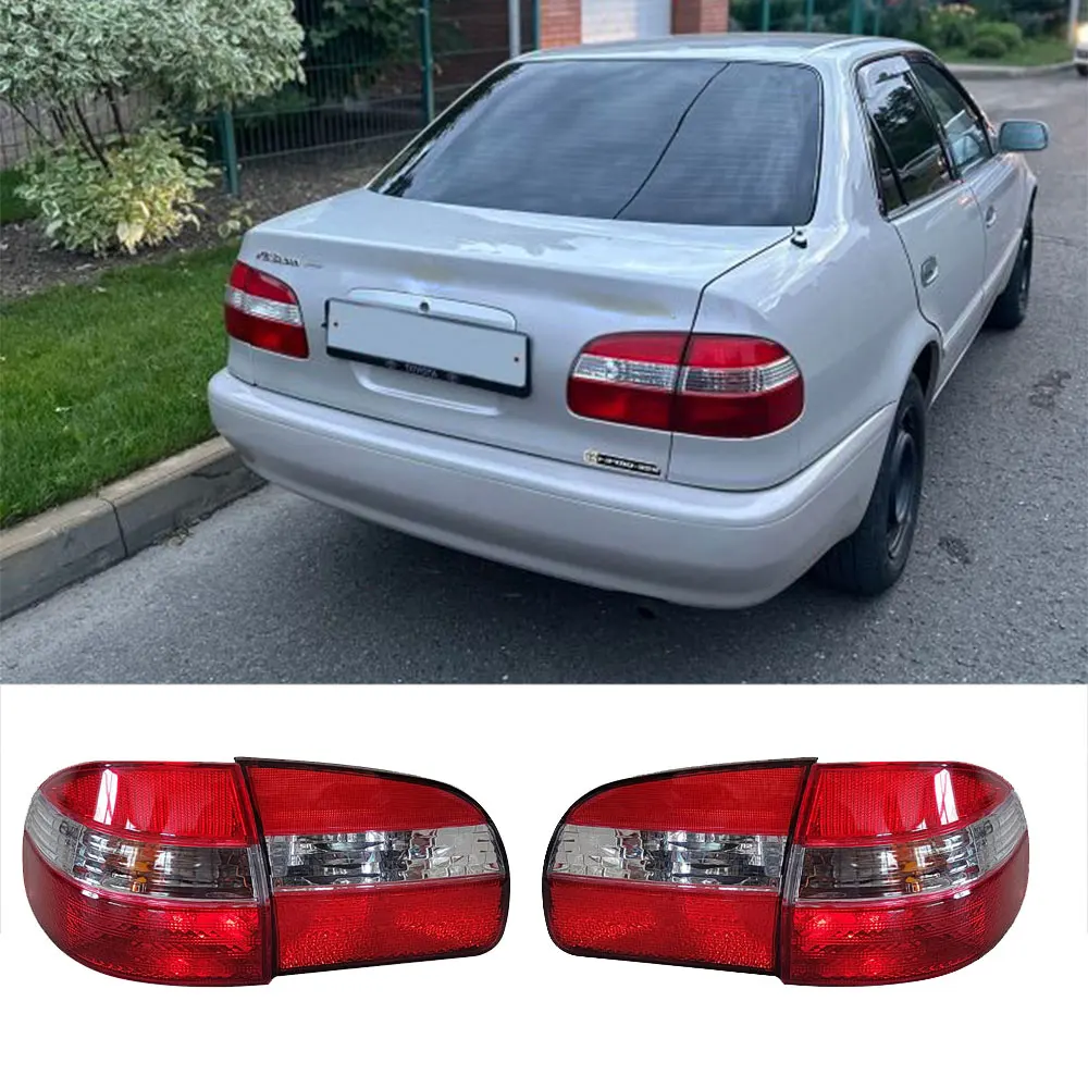 

Пара автомобильных стоп-сигналов, задние фонари для Toyota Corolla AE110 1998–2000 81550-1E080 81561-1E040 81580-12030