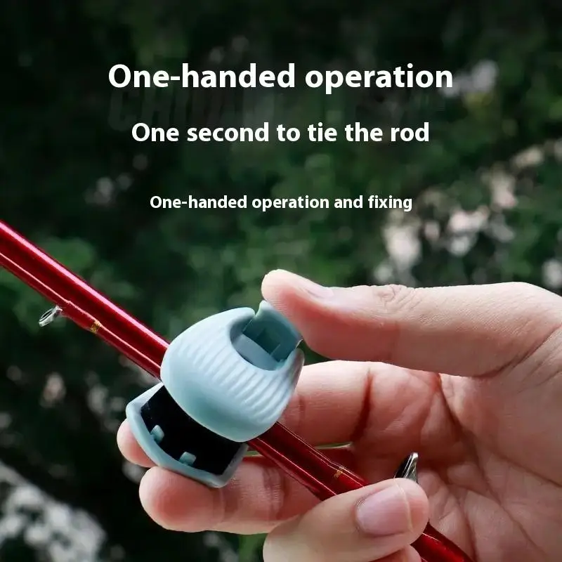 2/4/6 قطعة حامل قضيب الصيد المثبت كليب قصبة صيد خشبية حامل المدمجة تصميم الصيد رود المثبت حامل قضيب الصيد