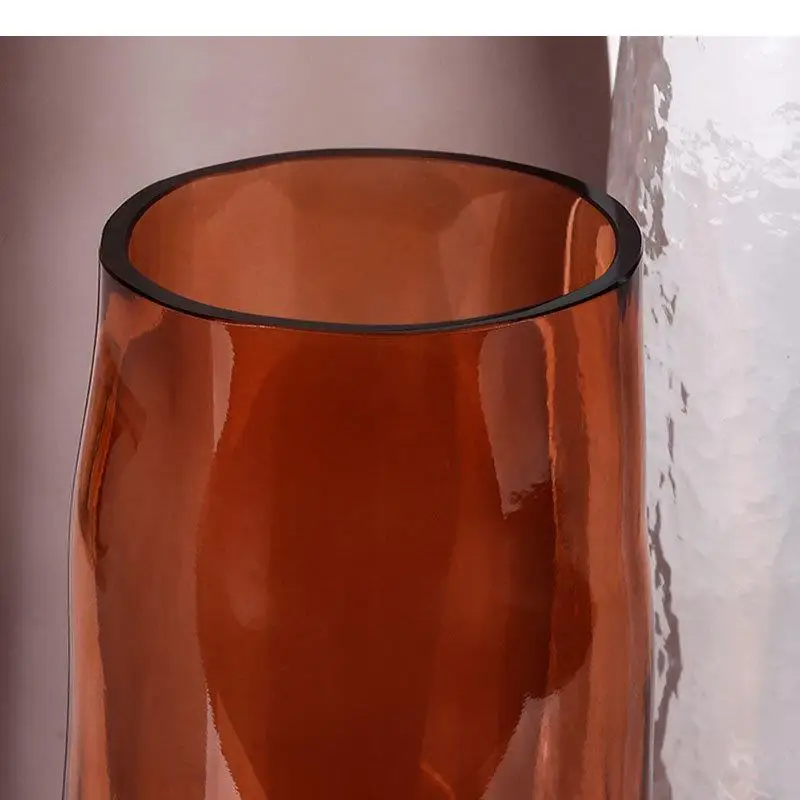 Imagem -05 - Vaso Floral Irregular para Decoração de Mesa Vasos de Vidro Transparente Vasos de Hidroponia Arranjo Decorativo