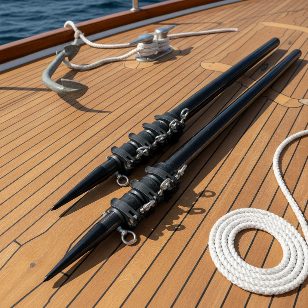Carbon Fiber Saltwater Fishing Outrigger Composite Handle-Lightweight Corrosion-Resistant All Lengths Stock SH-01 Factory