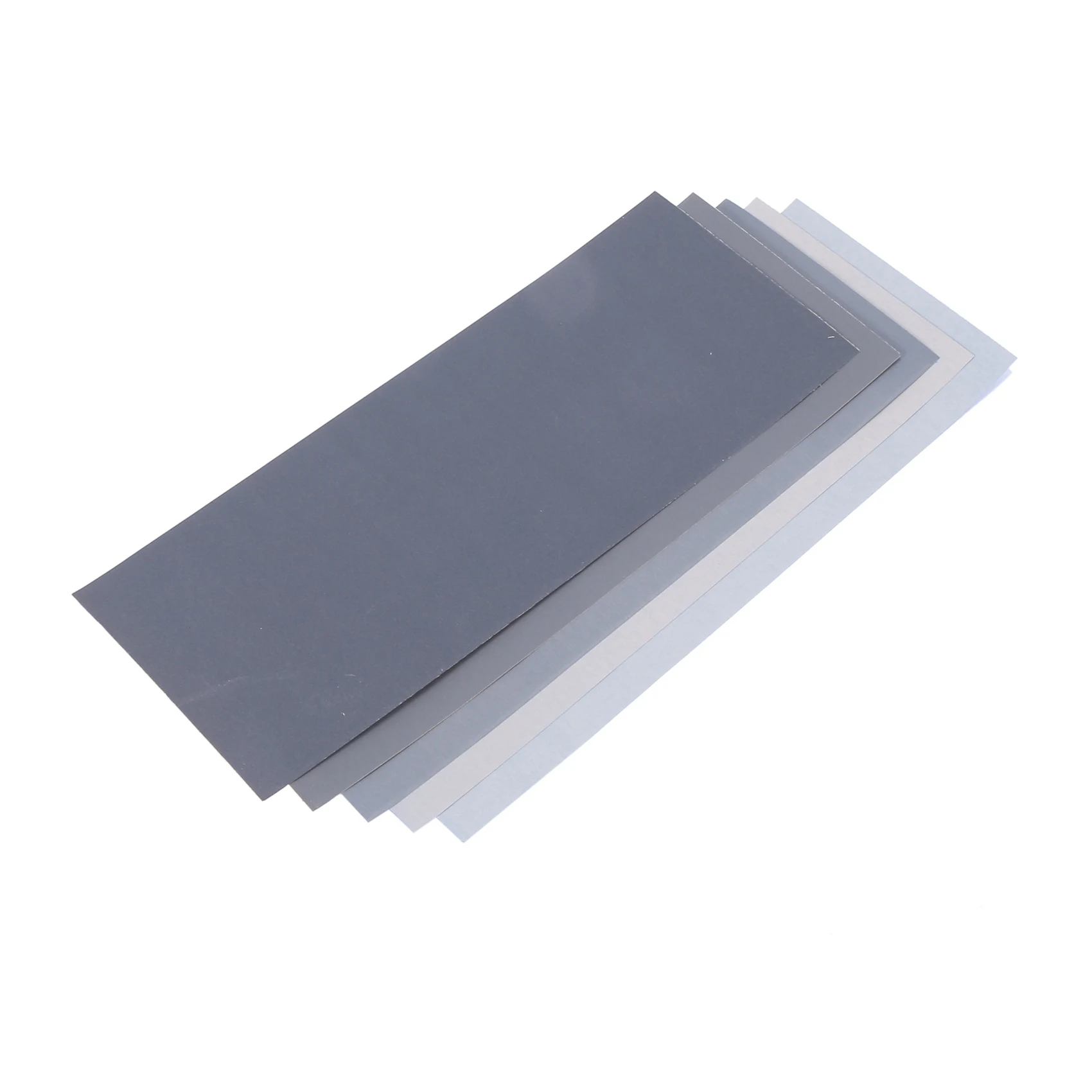A27F-40Pcs Wet Dry Sandpaper, High Grit 1000/2000/3000/5000/7000 Sandpaper Sheets Assortment For Wood Metal, 9 X 3.6 Inch