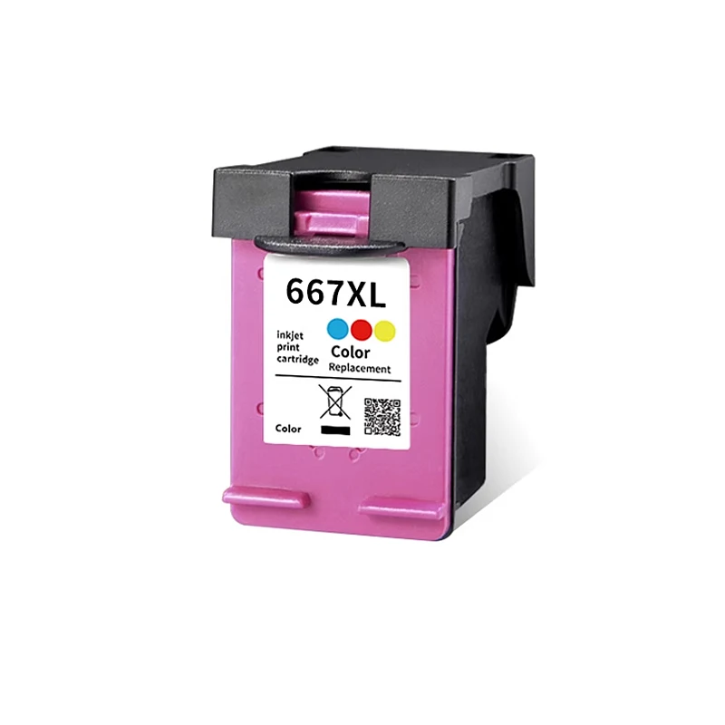 Kompatybilny z wkładami atramentowymi HP 667XL 667 do drukarek HP667 667 XL DeskJet Ink Advantage 1275 2374 2375 2376 2775 2776 6475 6476 — zdjęcie produktu 4