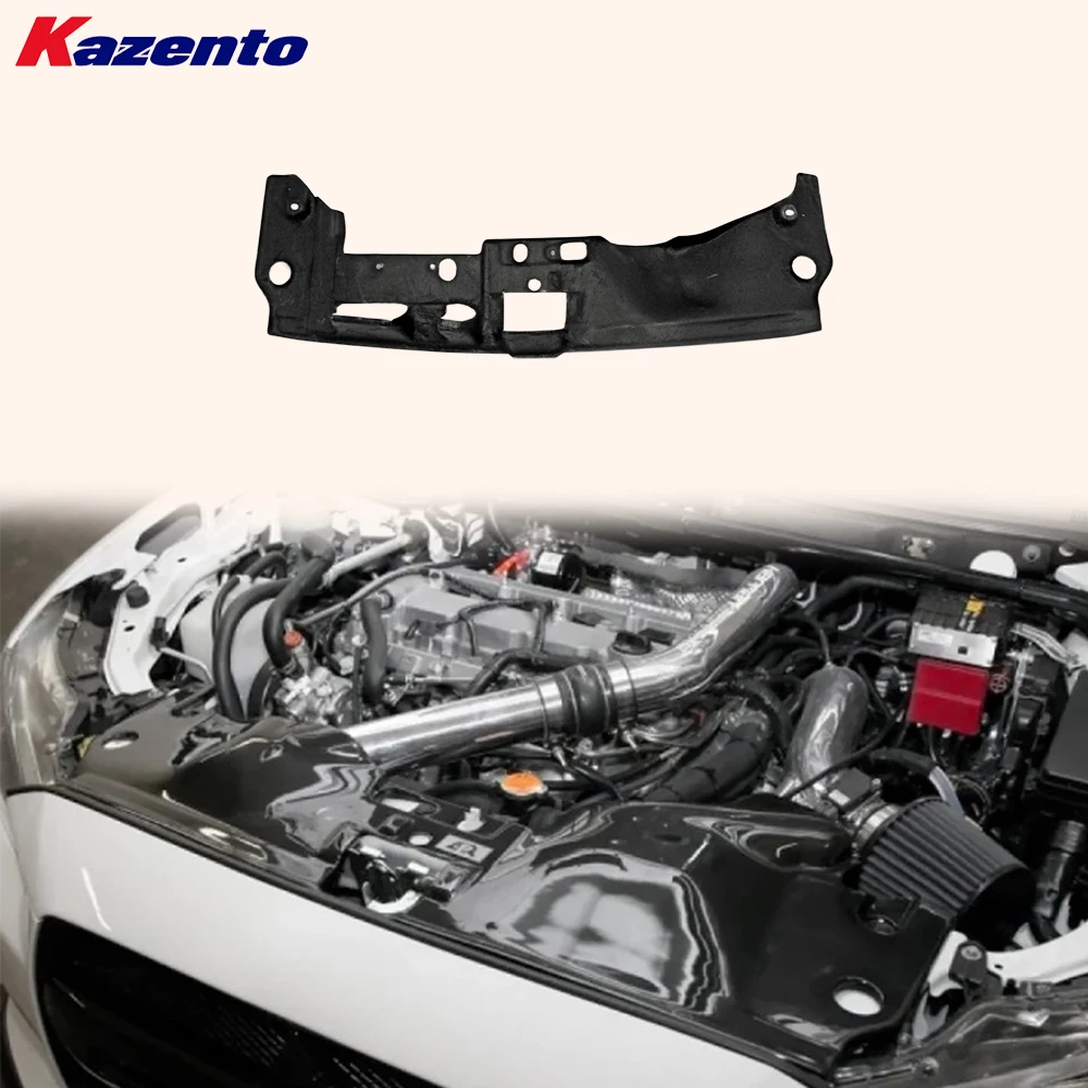 For Mitsubishi Evolution X EVO 10 CZ4A 07-16 Carbon Fiber OE Cooling Slam Panel view 3