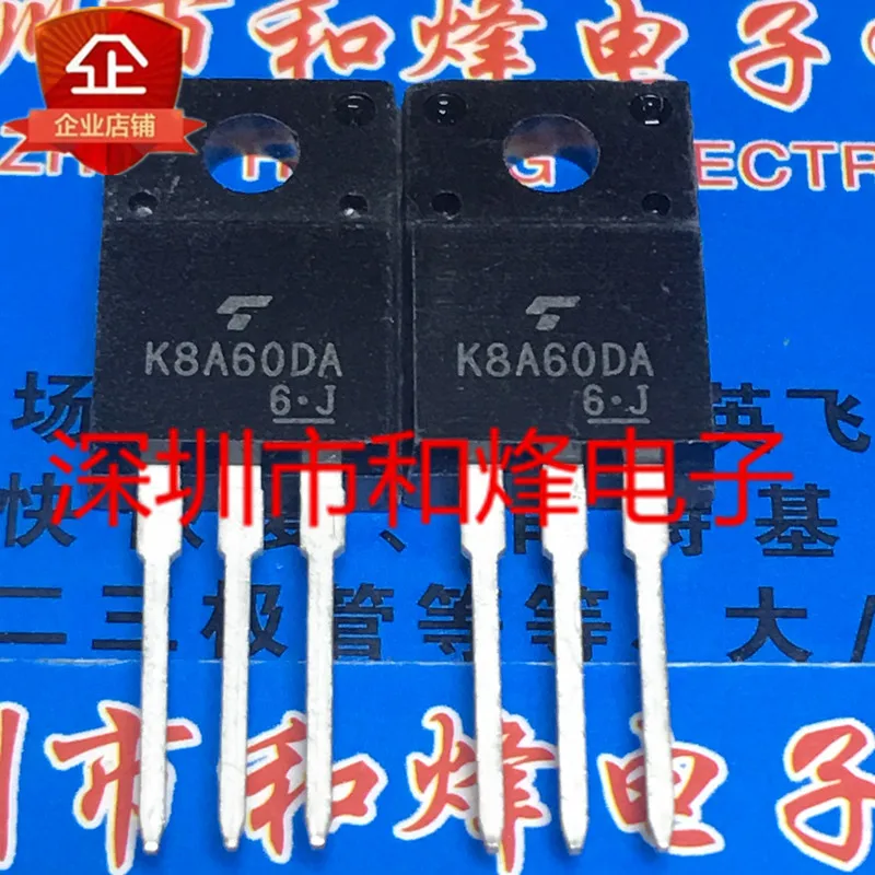 5PCS-10PCS K8A60DA TK8A60DA  TO-220F 600V 7.5A  ORIGINAL ON STOCK