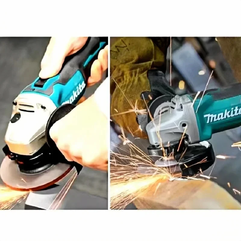 

⛓Fit Makita DGA404 125mm Brushless Angle Grinder Cordless Electric Cutting Machine Rechargeable High Power Polishing Machin
