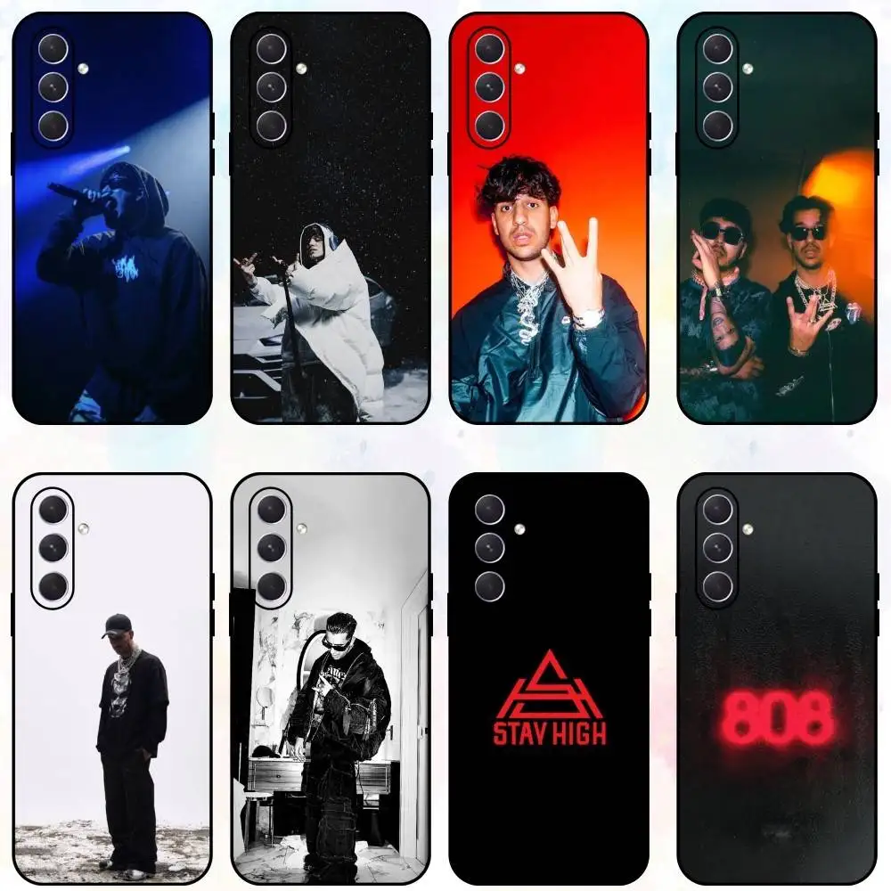 

U-Ufo361 808 Phone Case For Samsung Galaxy A73,A72,A71,A70,A53,A52,A51,Others Soft Black Shell