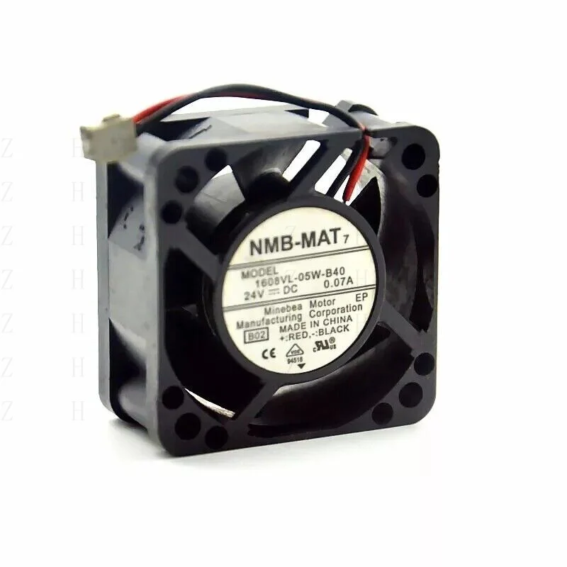 

ZZZZ 1pc FOR NMB 1608VL-05W-B40 4CM 4020 24V 0.07A 2-wire Inverter Cooling Fan