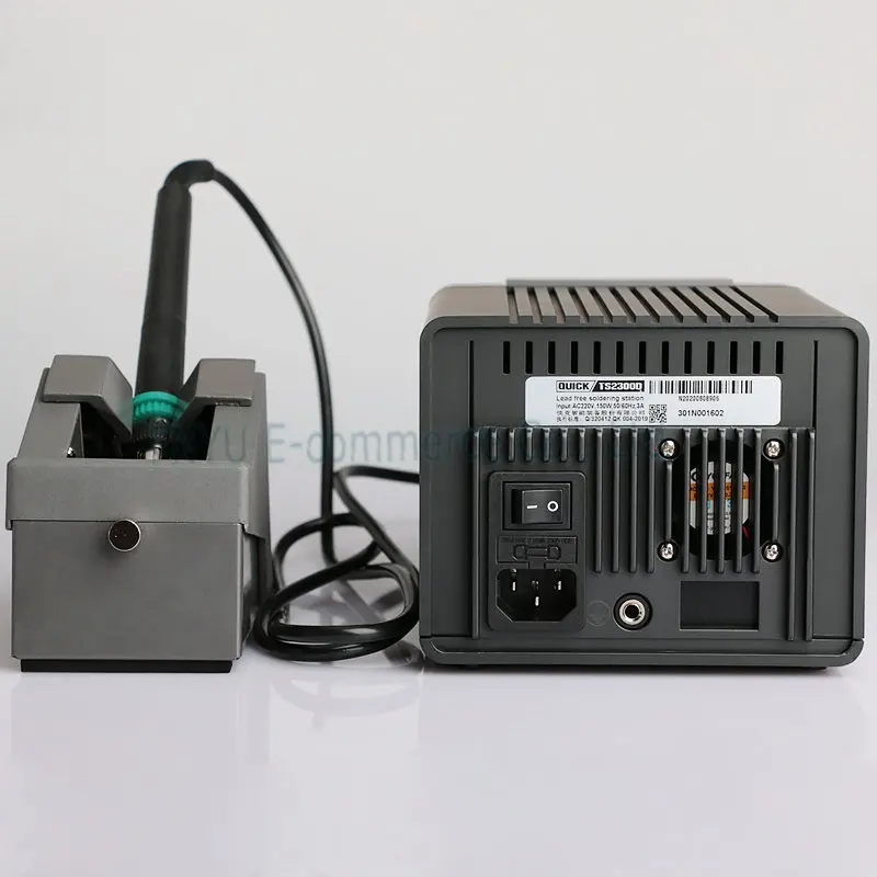 Soldering Station QUICK TS2300D High Frequency Lead-free Digital Display Constant Temperature Desoldering Station Electric Iron