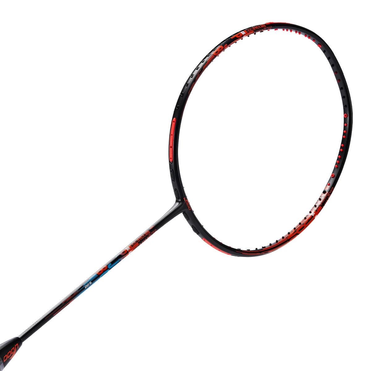 High-end Carbon fiber material badminton racket, high strength fabric grip, stable offensive defensive performance for professio