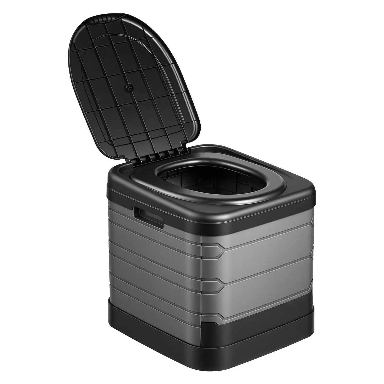 Portable Folding Camping Toilet for Adults 330 Lbs Load Capacity Carry Bag with Trash Bags for Outdoor Travel Bath Products