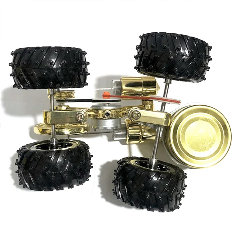 B78B-Stirling Engine Model Physics Science Experiment Gift Steam Power Experimental Car Motor Educational