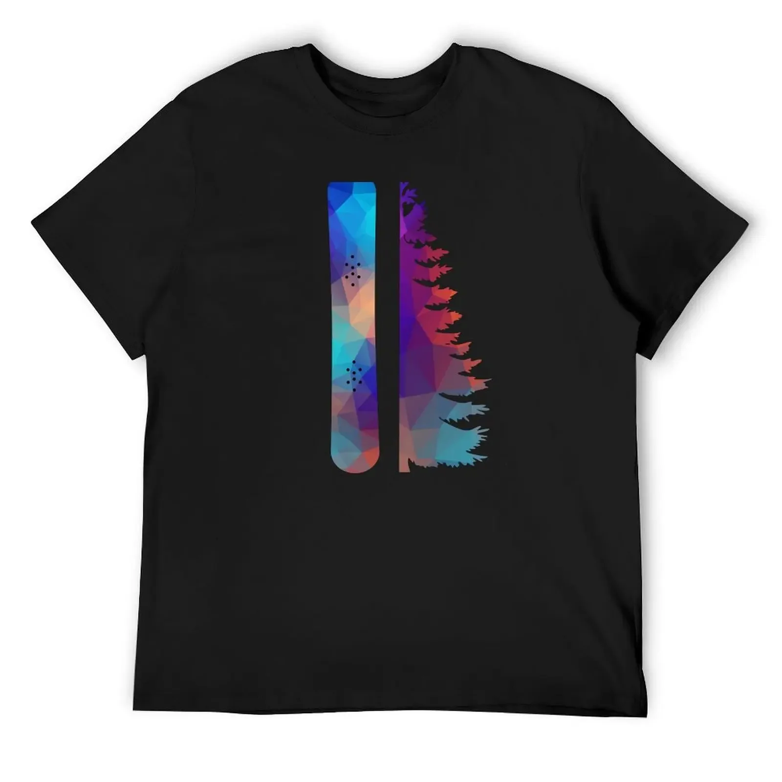 Snowboard Tree T-Shirt Blouse sports fans custom t shirt Aesthetic clothing mens graphic t-shirts pack