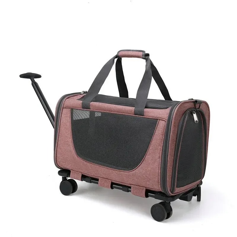 

New go out portable cat bag breathable large capacity pet bag tie rod portable messenger outdoor cat and dog backpack