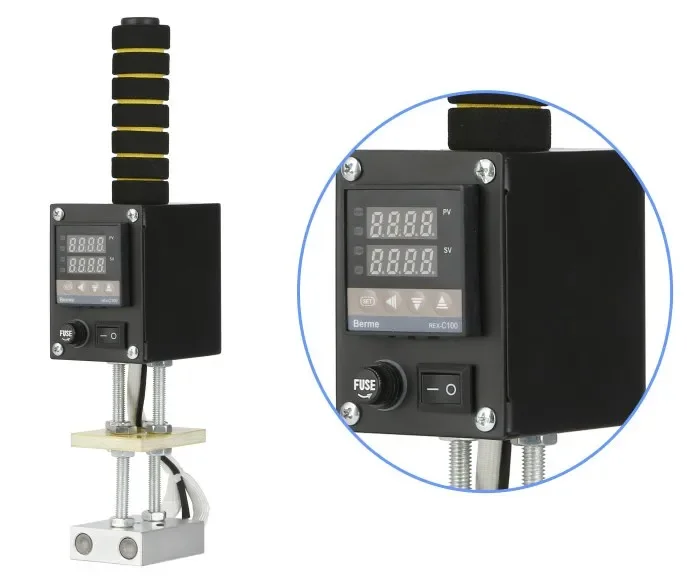 

SC500W Handheld Hot Stamping Machine Cake Leather Leather Embossing Tool Brand Custom Embossed LOGO Embossing Machine