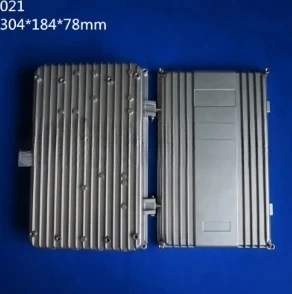 304x184x78mm Diy Aluminium Electronics Enclosure Amplifier Die Cast Aluminum Case IP67 Signal Project Housing Box Base Station