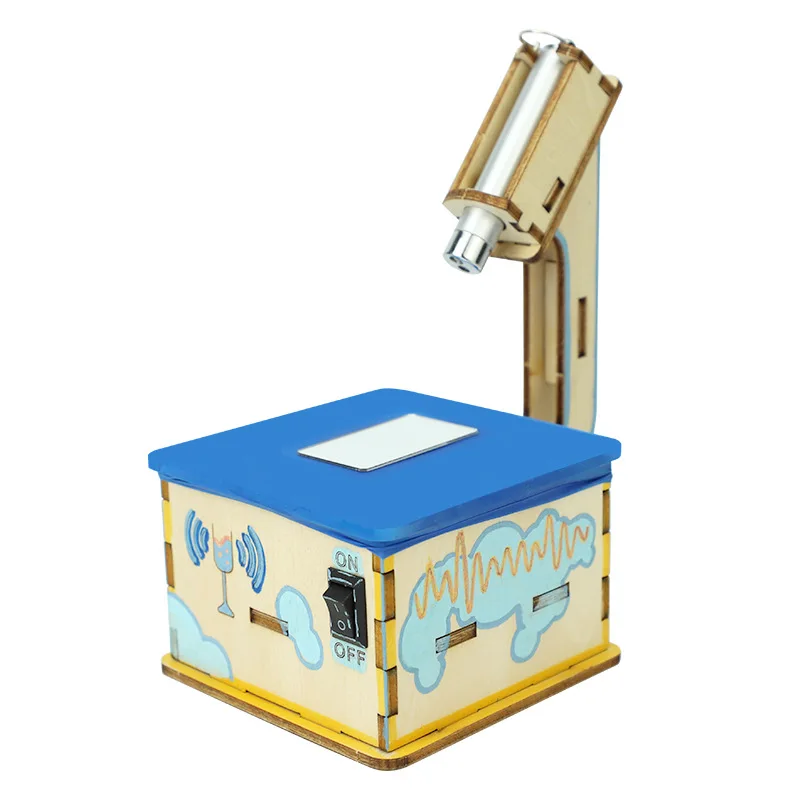 Acoustic Wave Imager Model Rotating Optics Puzzle Sonic Imaging Device Visual Dial DIY Assembling Model Science Experiment Toy