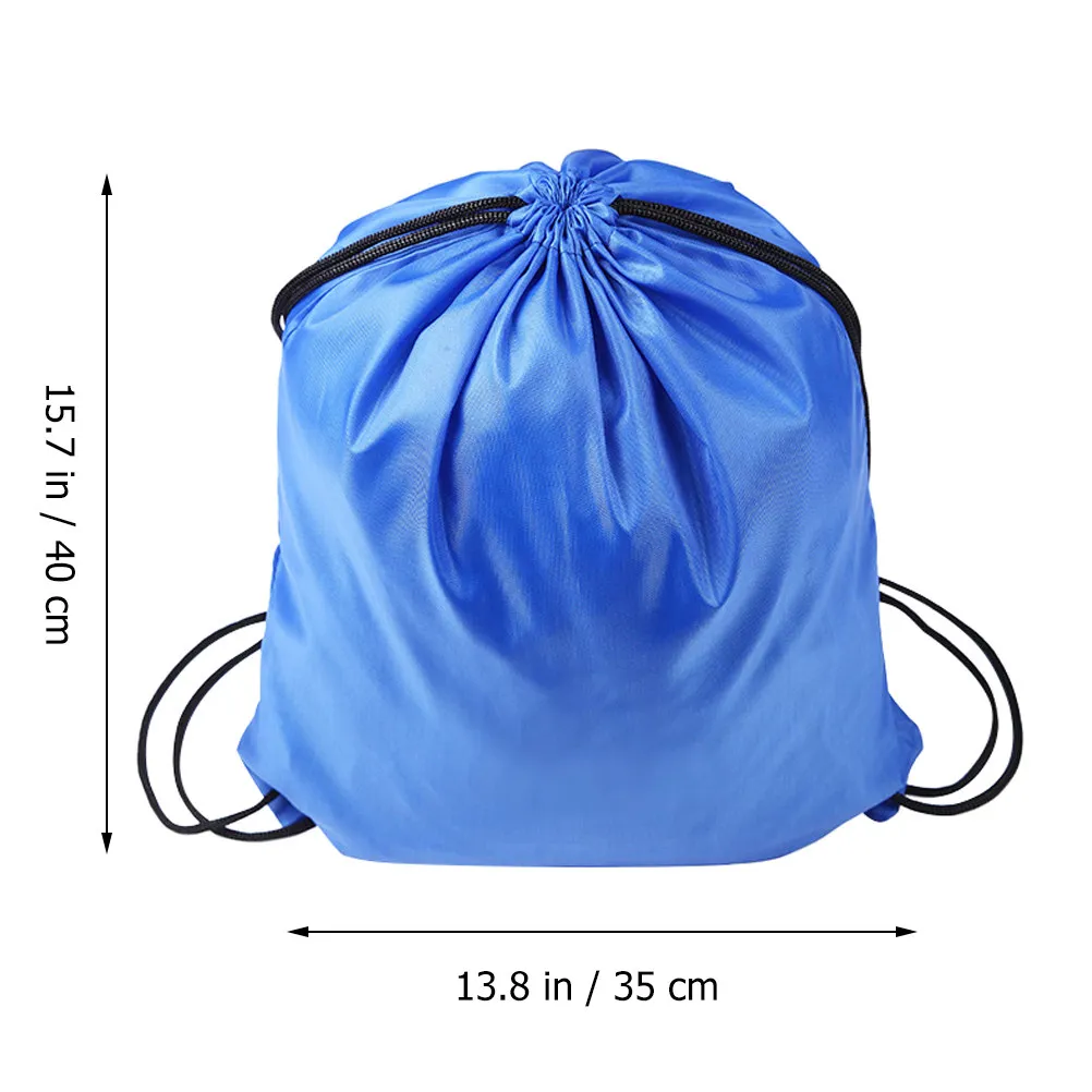 2Pcs Waterproof Swimming Backpack Drawstring Packsack for Beach Travel Gym School Outdoor Activities Lightweight Chic Design