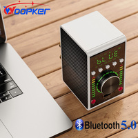 Woopker Mini AMP A20 Audio Bluetooth 5.0 Power Amplifier Ma12070 Chipset Digital 68W+68W Home Audio USB/AUX IN HiFi Medie Player