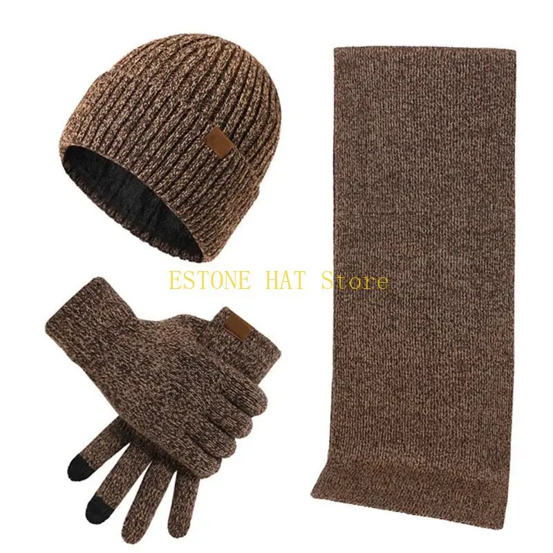 49MF High-end Autumn And Winter Warm Suit Multi Color Gloves for Touch Screen Men