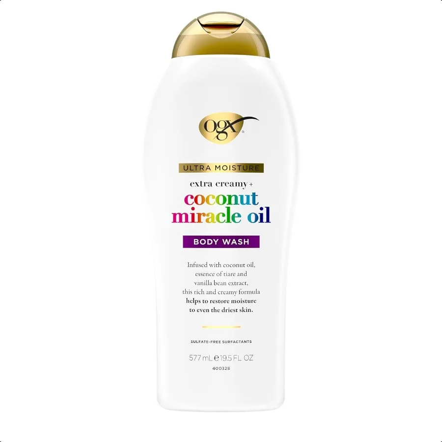 

OGX Extra Cream + Coconut Miracle Oil Ультраувлажняющее средство для мытья тела 19,5 жидких унций