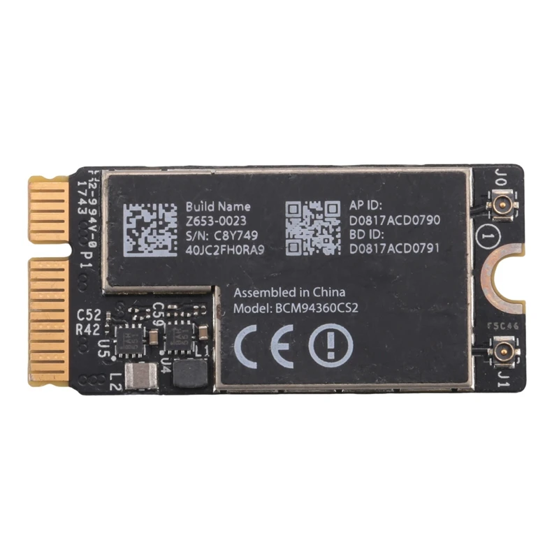 BCM94360CS2 Wireless Wifi Card Bluetooth 4.0 802.11Ac Hackintosh Macos For Air 11Inch A1465 13Inch A1466 2013 MD711LL