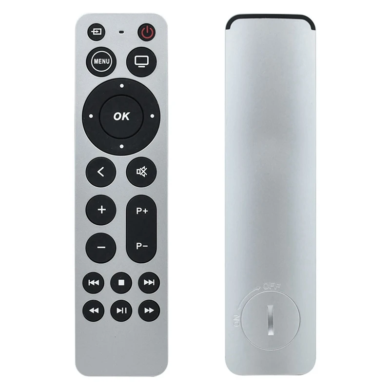 Universal TV Remote Remote For Apple TV 4K 4 5 6 Smart TV Remote Control, Compact Size 10 Meters TV Replacement Remote