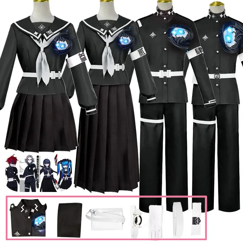 

l2025l New Anime The Hundred Line Cosplay Sumino Takuya Costume Amemiya Taemi Sougetsu Eito Shizukahara Hiruko Uniform Suit for