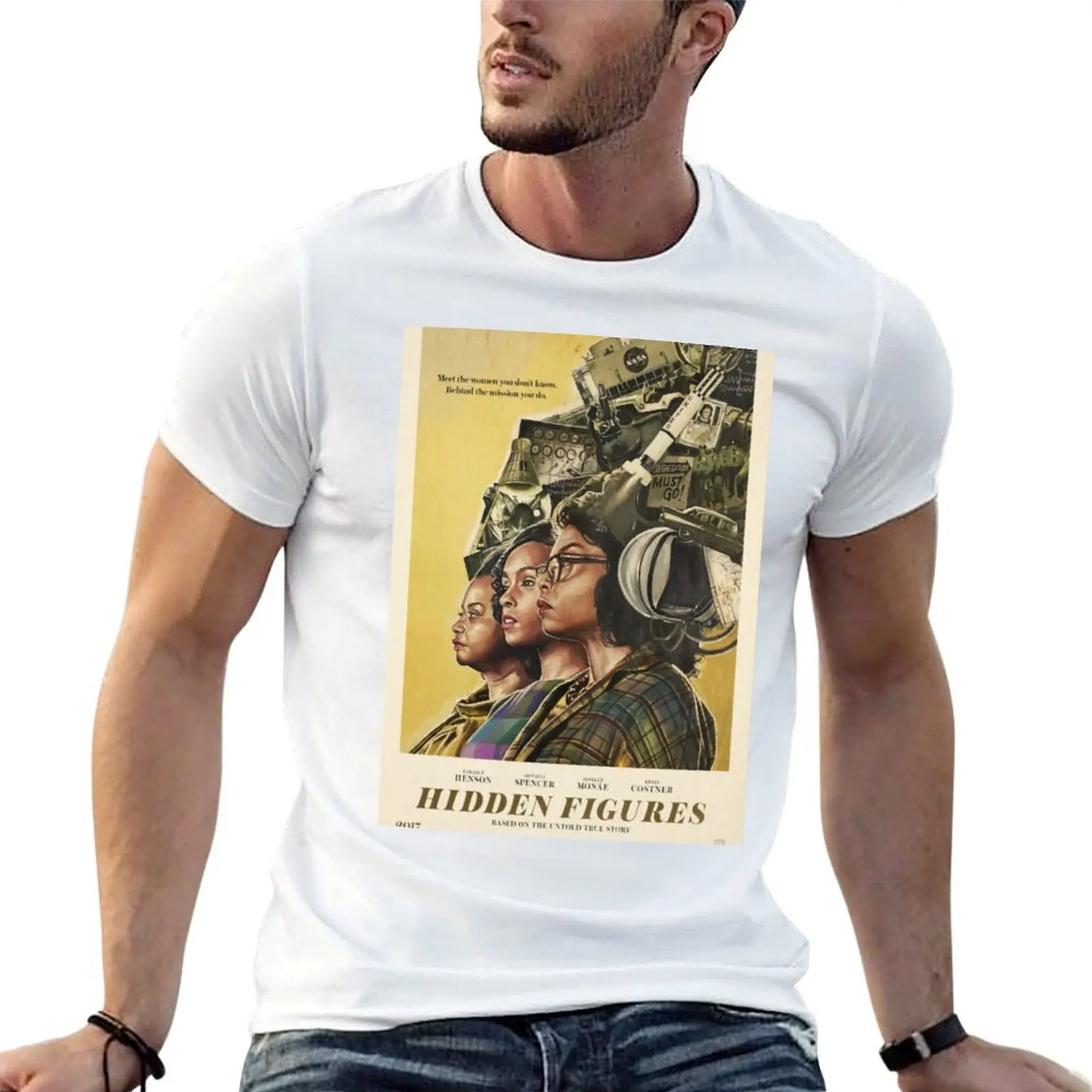 

Hidden Figures T-Shirt t shirts for man graphic vintage printed t shirts for man T-Shirt