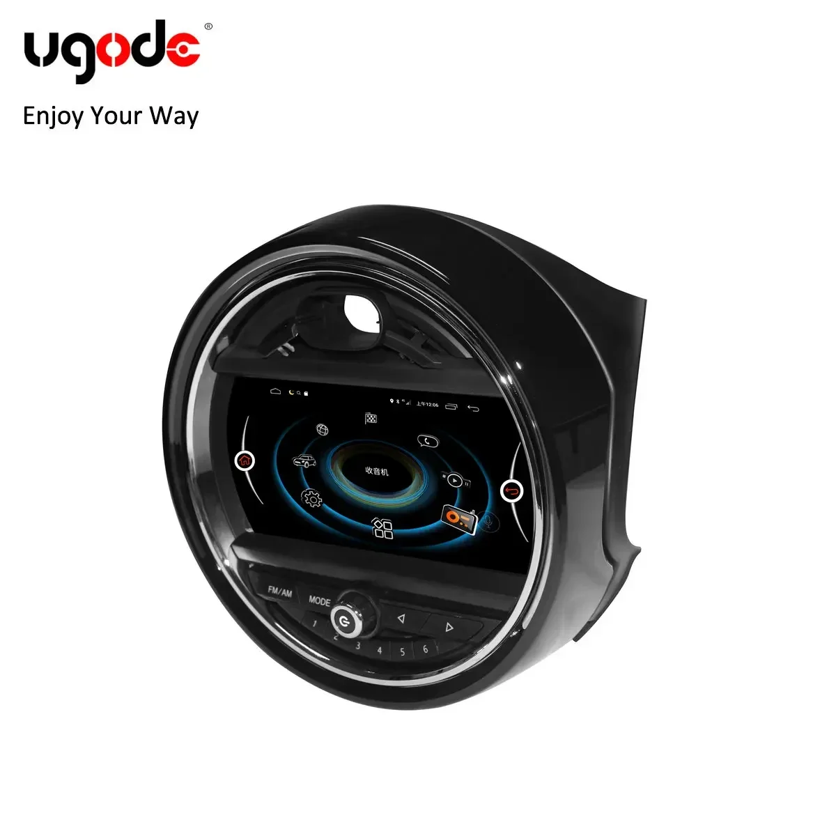 Ugode 9inch Android 10 4+64G Autoradio Carplay Display Multimedia Player Screen GPS Navigation System for BMW MINI EVO 2018
