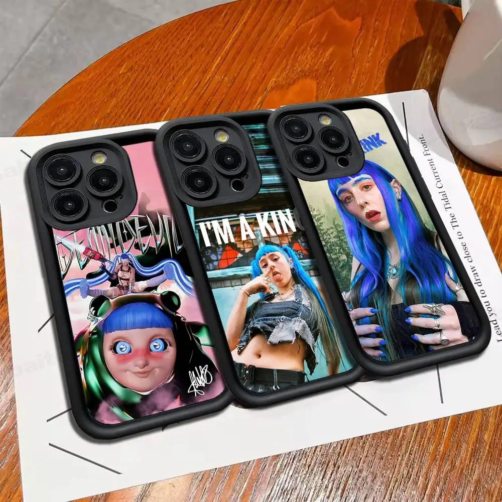 

Ashnikko Rapper Phone Case For IPhone 17 16 15 14 13 12 11 Air Plus Pro Max Soft Back Cover