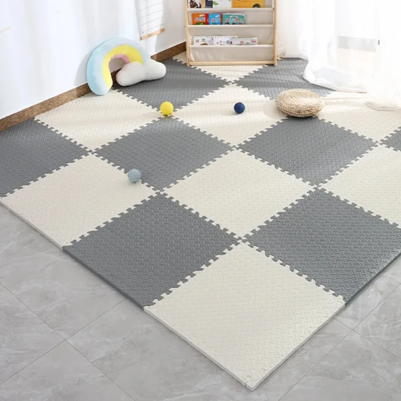 8/16PCS Foam Rug Floor Mat for Toddler, Thick Interlocking Play Mat Carpet Puzzles for Kids, Baby Crawling Pad, Nursery Rug