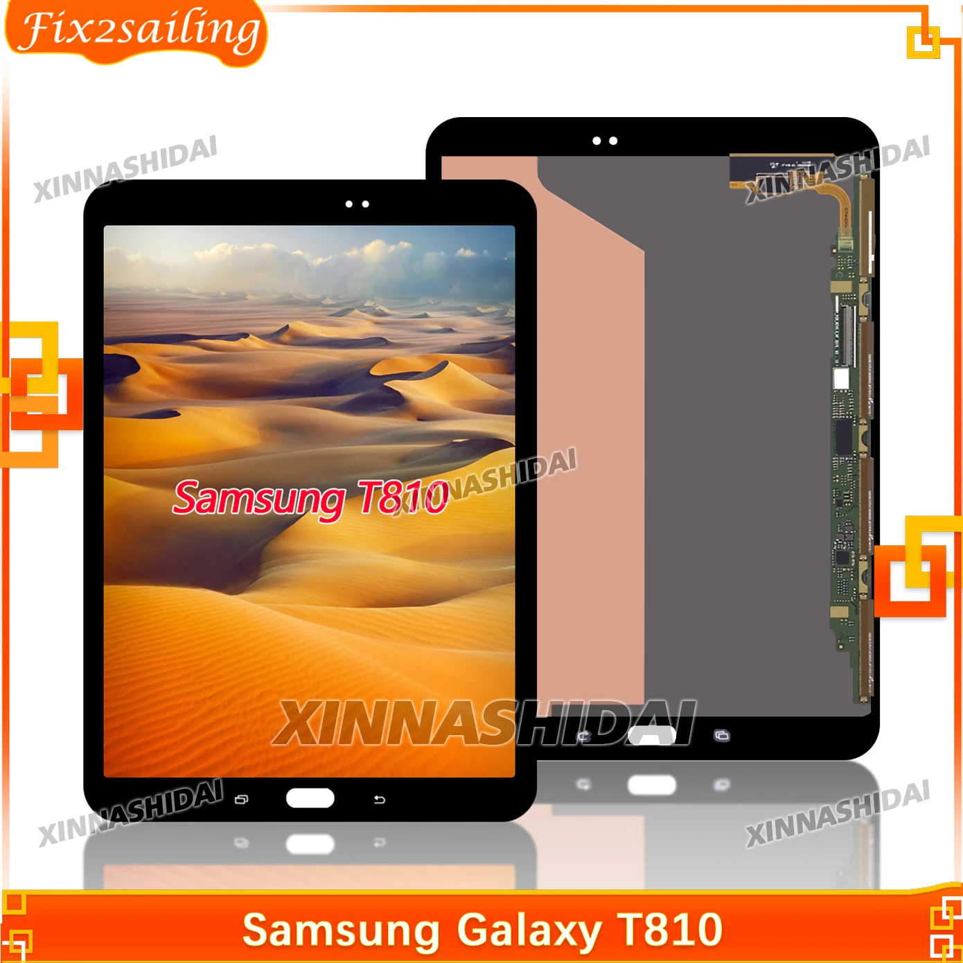 

Высококачественный экран для Samsung Galaxy T810, ЖК-дисплей, дигитайзер сенсорного экрана для T810, запасные части для ЖК-дисплея