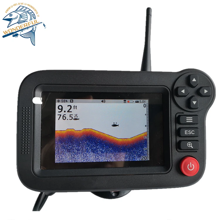 

Factory portable 3.5in color screen professional underwater deeper fish boat fishing sonar