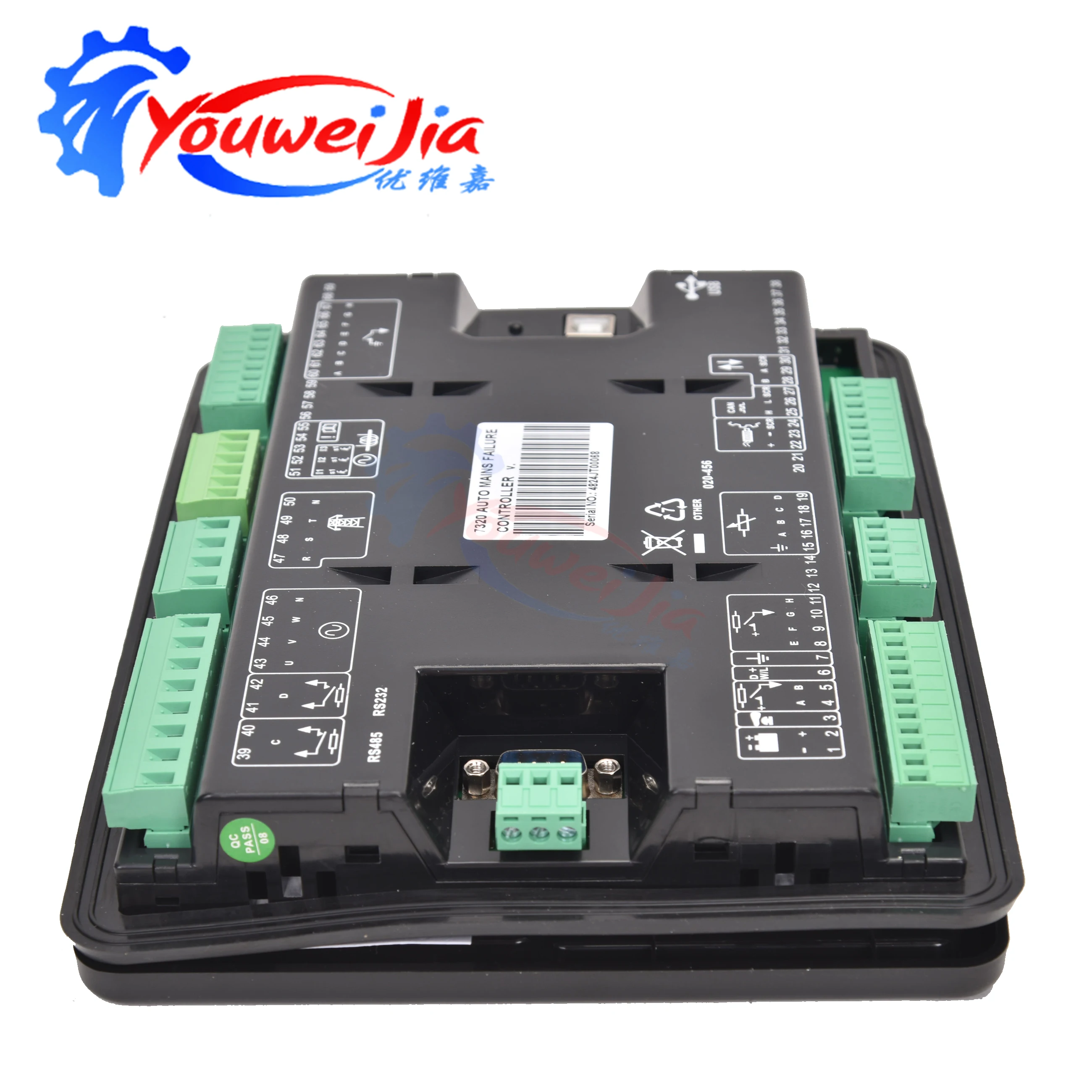 Original Deep Sea DSE7320 MKII Diesel Genuine Generator Controller Panel LCD Display Control Module Panel