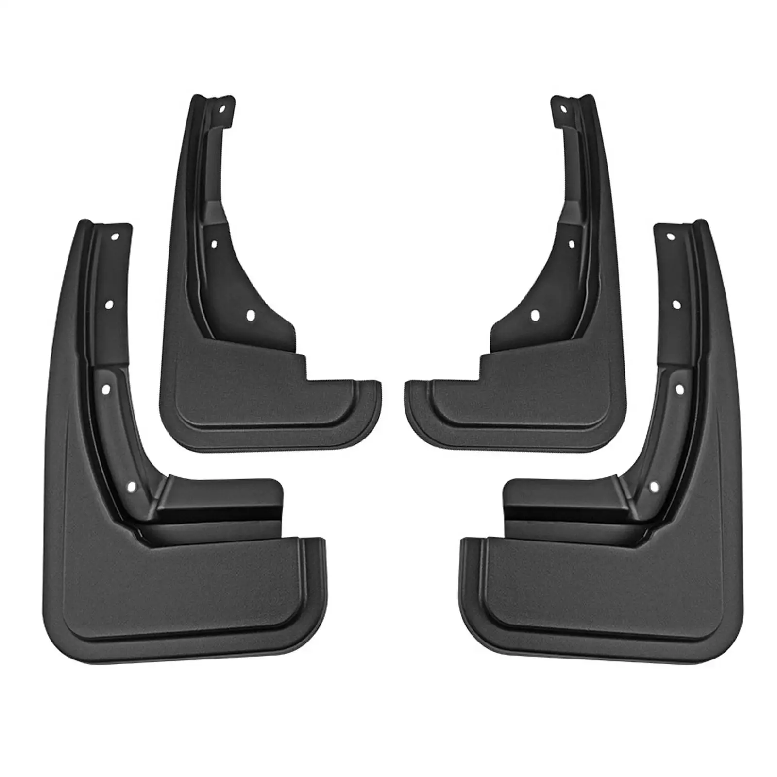 4 Pieces Front and Rear Mud Flaps Mudflaps Splash Guards Mudguard for Ford 2023 Maverick Easily to Install Auto Accessories