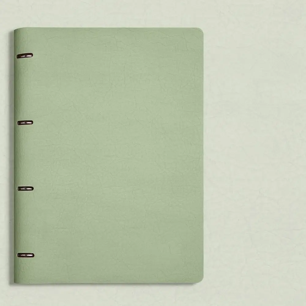A4 Binder Notebook For For Mengjin Seven Hole Loose Leaf Planner Thick Paper Writing Pad Student Study Stationery Supplies Tool