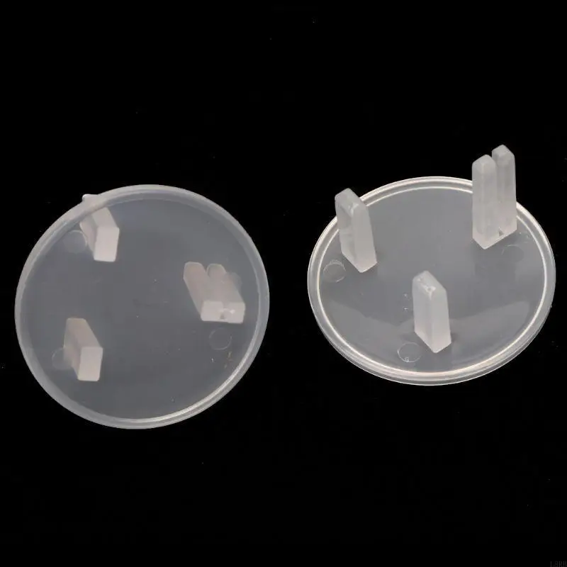 أغطية قابس المخارج (10 عبوات) أغطية حماية كهربائية شفافة مضادة للأطفال للطفل L8RB