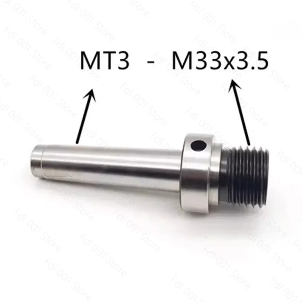 2.5‑Inch Chuck Woodworking Accessory Connecting Shaft Adapter for Hand Drill DIY Tool MT3‑M33X3.5