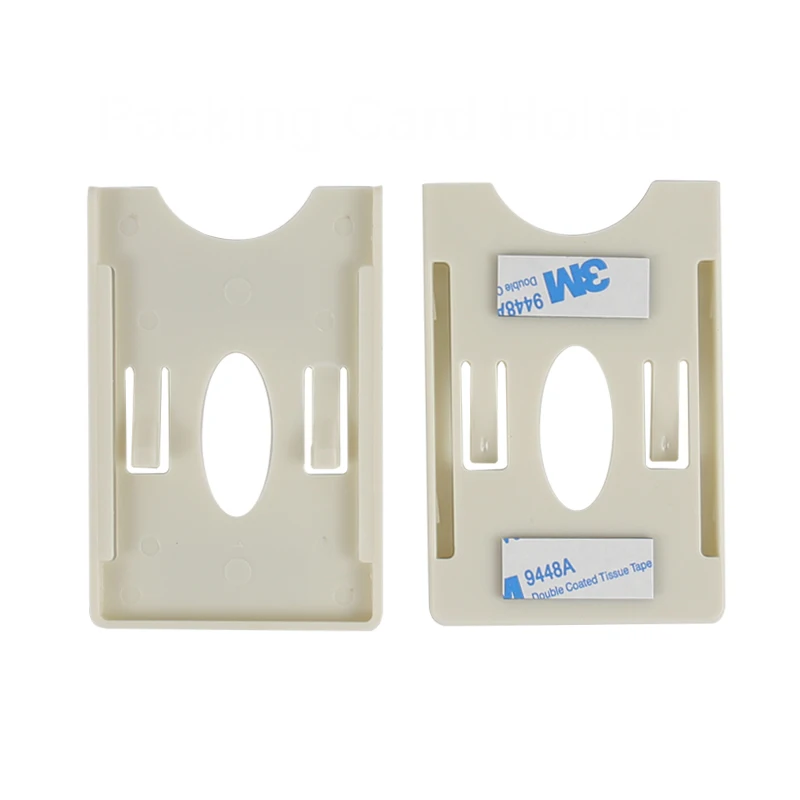 100pcs Car Access Card Bracket Adhesive RFID IC/ID Card Holder for RFID Vehicle Parking Access Control