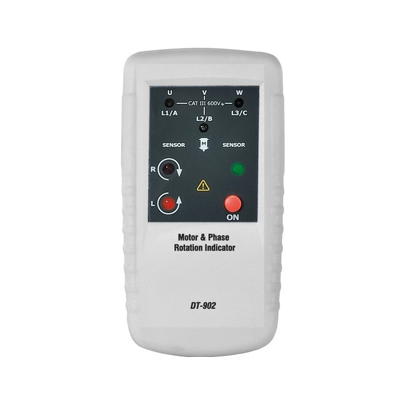 

Motor and Phase Sequence Rotation Indicator Phase Sequence Tester DT-902