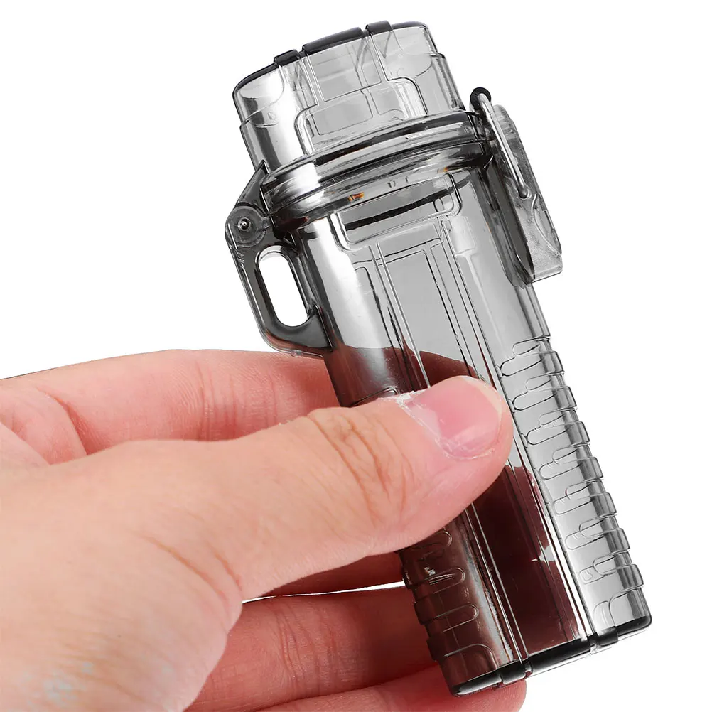 

2pcs Covers Transparent Waterproof Protective Cases Lighter Protective Case Smoke Accessories Durable Lightweight Outdoor