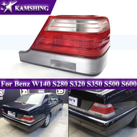 Kamshing Rear Taillight For Benz W140 S280 S320 S350 S500 S600 1992-1998 Outer Taillamp Rear Brake Lamp Stop Light without bulb