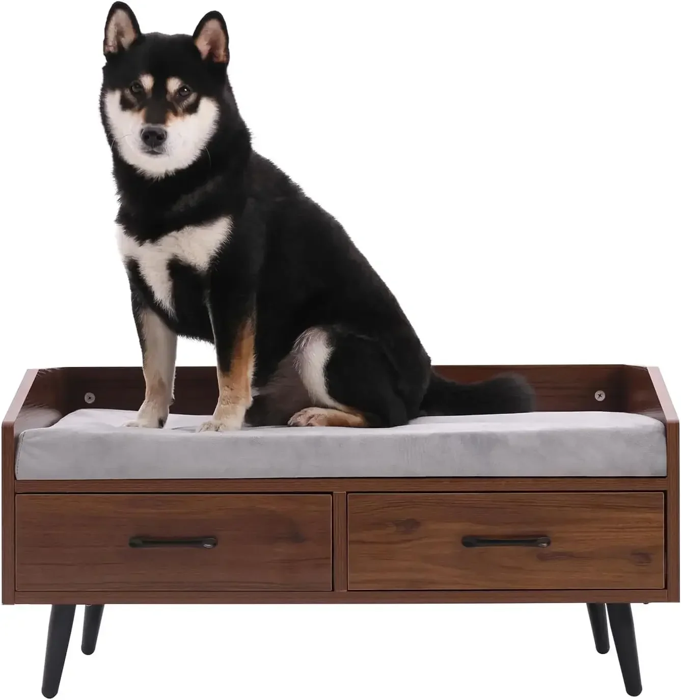 

BestsellerBestsellerBestsellerElevated Dog Beds Frame with Mattress, Raised Wood Pet Bed Sofa Indoor for Large Medium Small Dogs