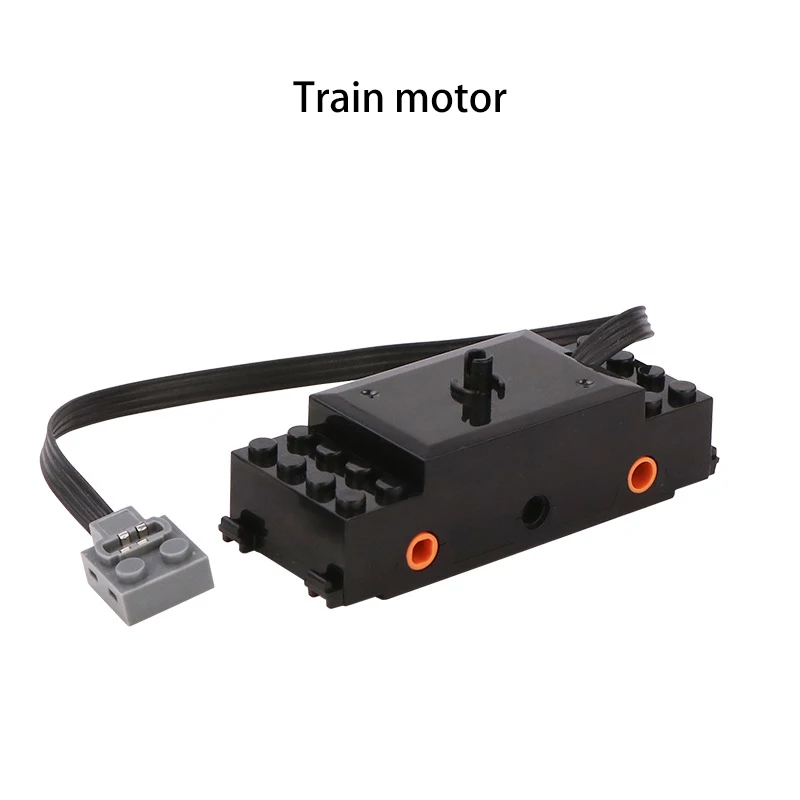 Compatible With LEGO Rail Car MOC Building Blocks Train Motor DIY Track Changing RC Package Railroad Bridge Tunnel Bricks Toys