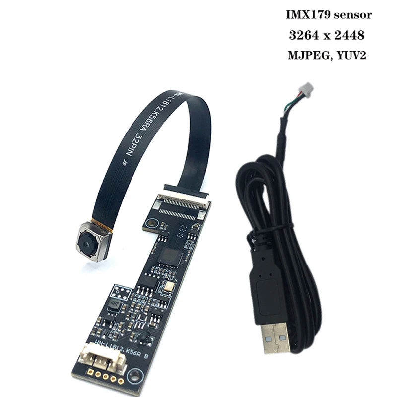 4K SONY IMX179 Sensor 8MP USB camera module AF/FF 3264 x 2448 75-degree lens Free drive For scanning documents And shoot video