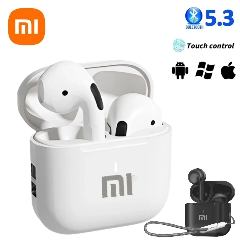 Bluetooth Xiaomi-AP05ワイヤレスヘッドセット,tws,hifi,ノイズキャンセリング,スポーツ,ステレオサウンド,マイク付き,Android, iOS,5.3