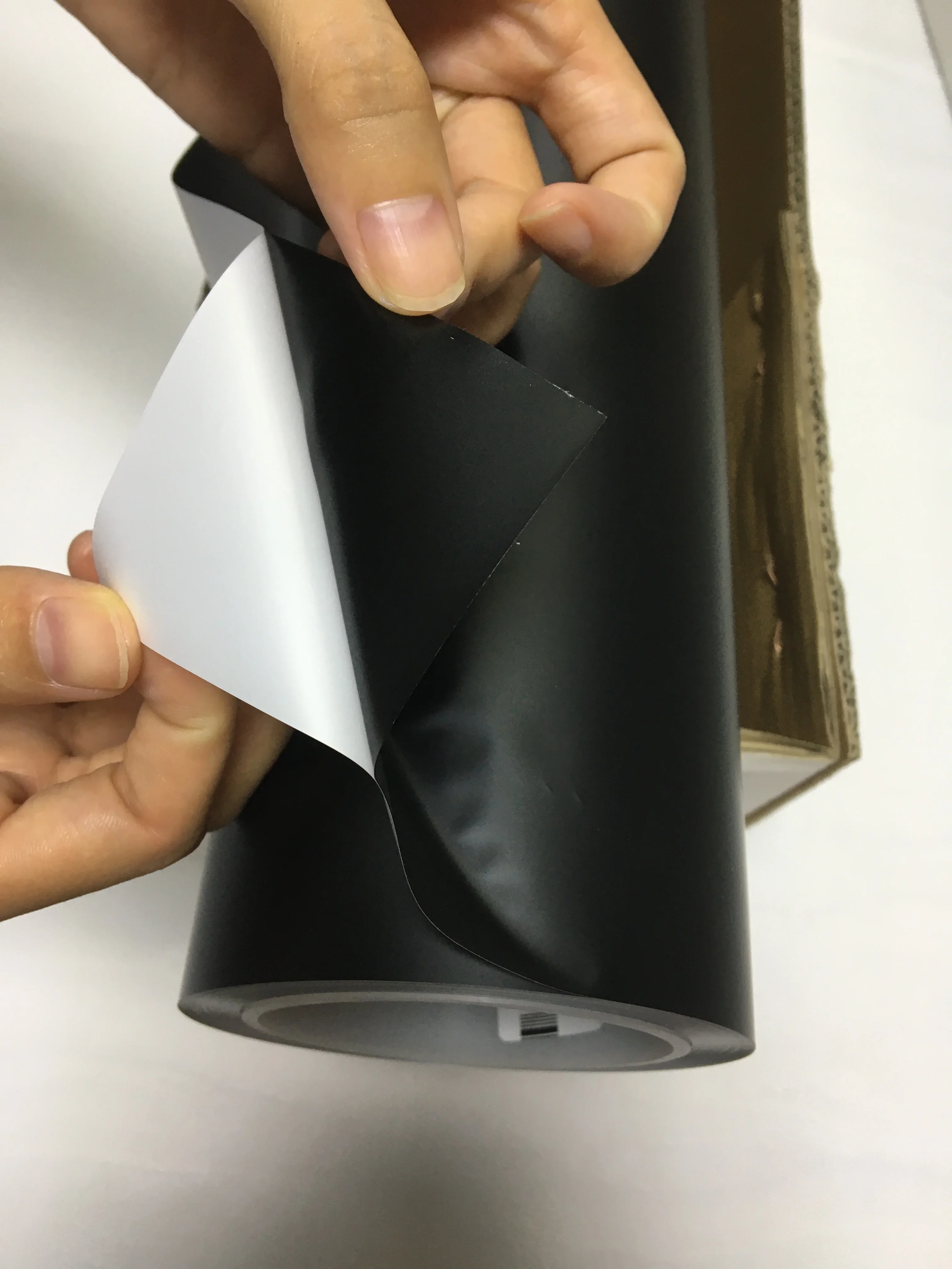 2025 Индивидуальная упаковка 1,52*15 м/рулон, черная защитная пленка из ТПУ/ТПН, глянцевая матовая автомобильная виниловая пленка