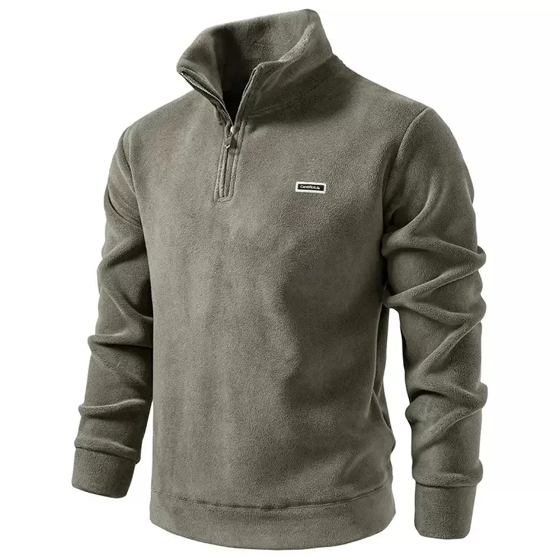 

Winter New Fashionable Trendy Thick Warm Lamb Fleece Hoodie for Men's Casual Loose Sports High Quality Large Size Top M-4XL