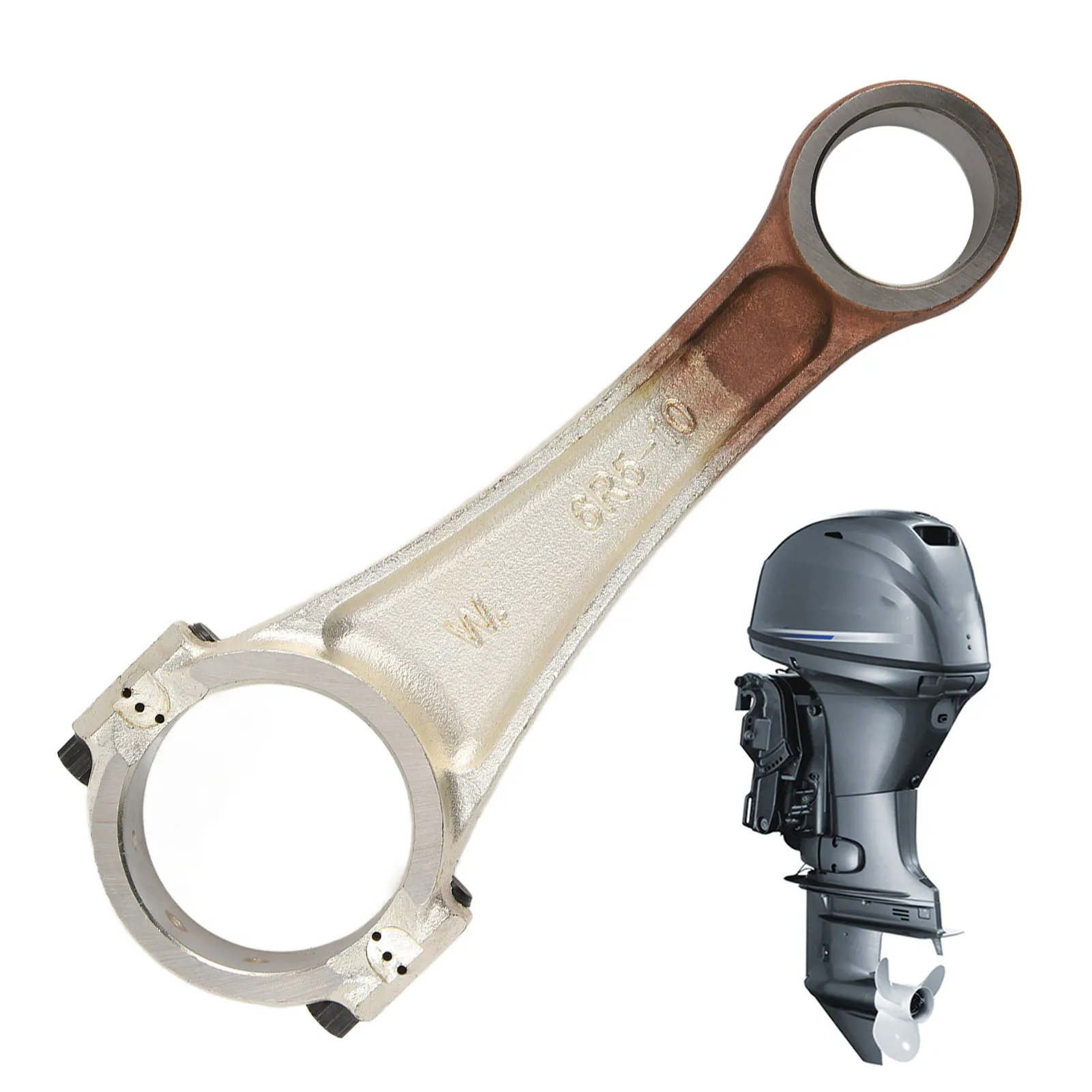 

Crankshaft Connecting Rod 6R5 11650 10 Metal Alloy Outboard Motor Connecting Rod for Yamaha 115HP 130HP 150HP 175-225HP Engine