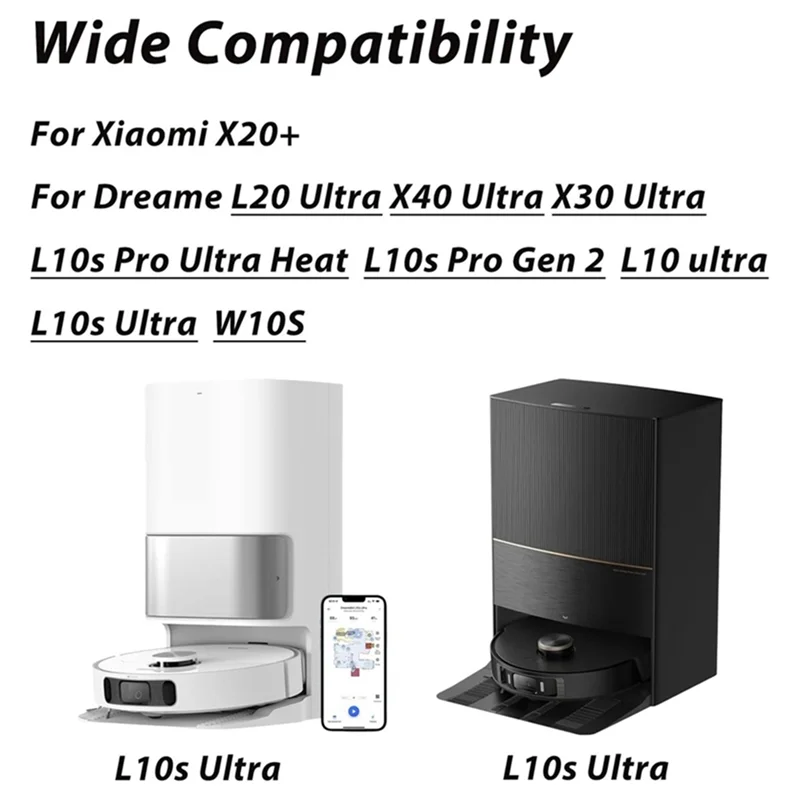 A83G-قطع غيار غطاء الفرشاة الرئيسية لـ Dreame L10s Pro Ultra Heat إزالة المشبك للتفكيك